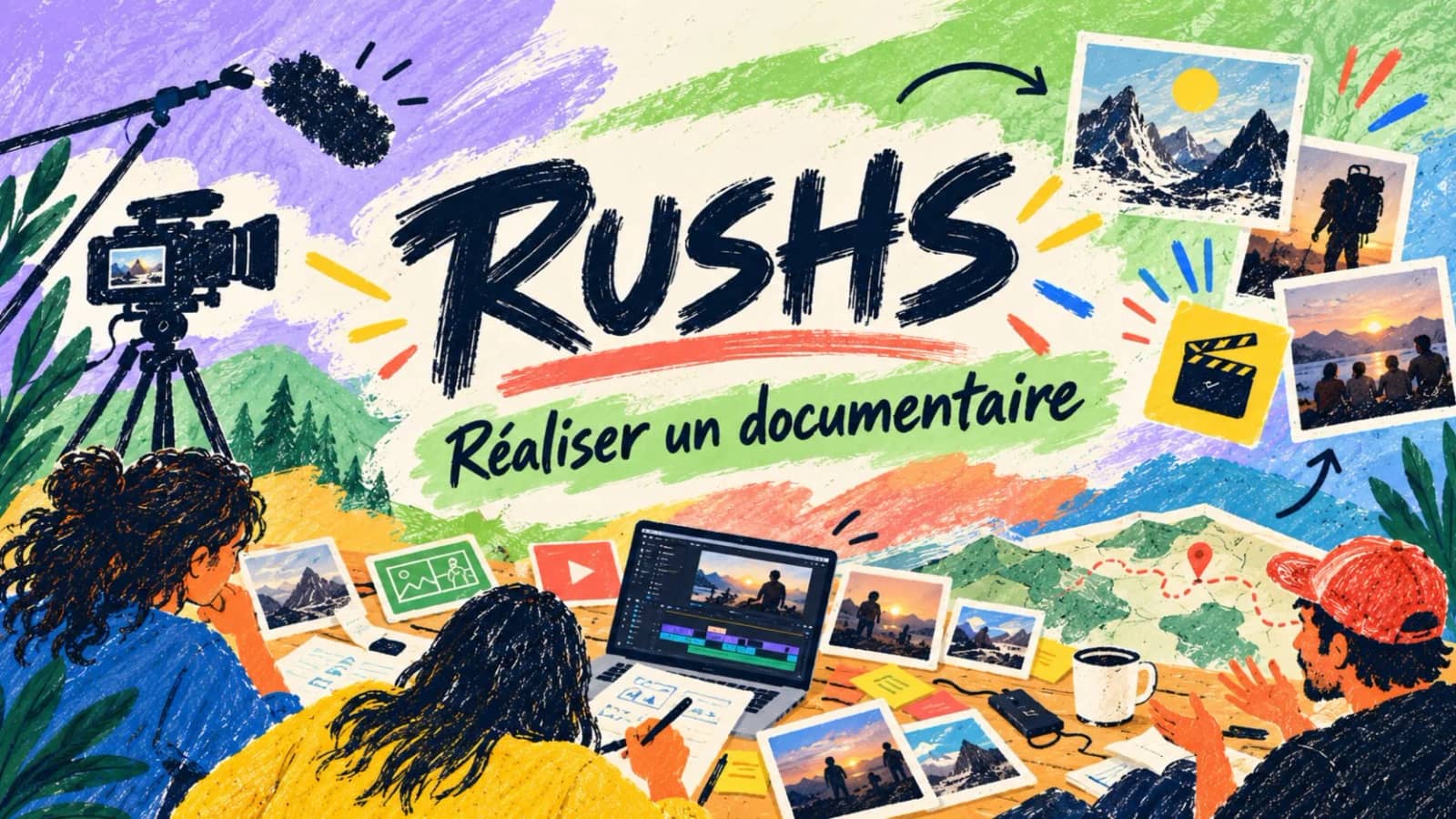 RUSHS đŹ Comment construire un documentaire voyage | Atelier gratuit