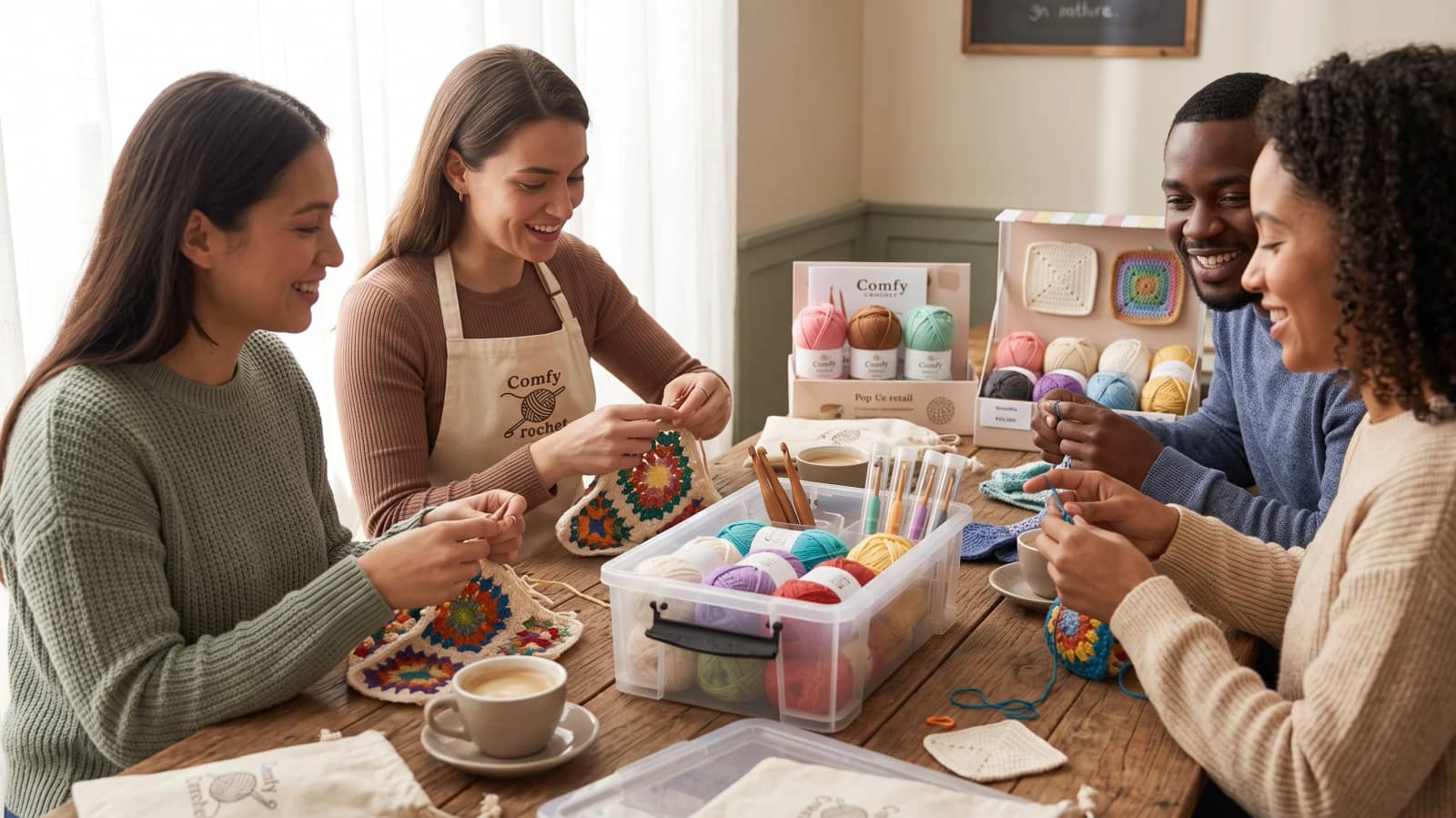 Comfy Crochet & Cozy Craft Hangout