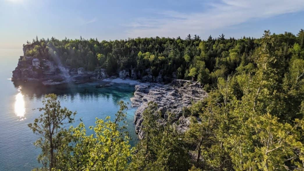 Hike & Swim the Grotto at Bruce Peninsula National Park