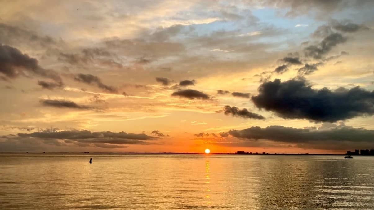 Miami evening kayaking