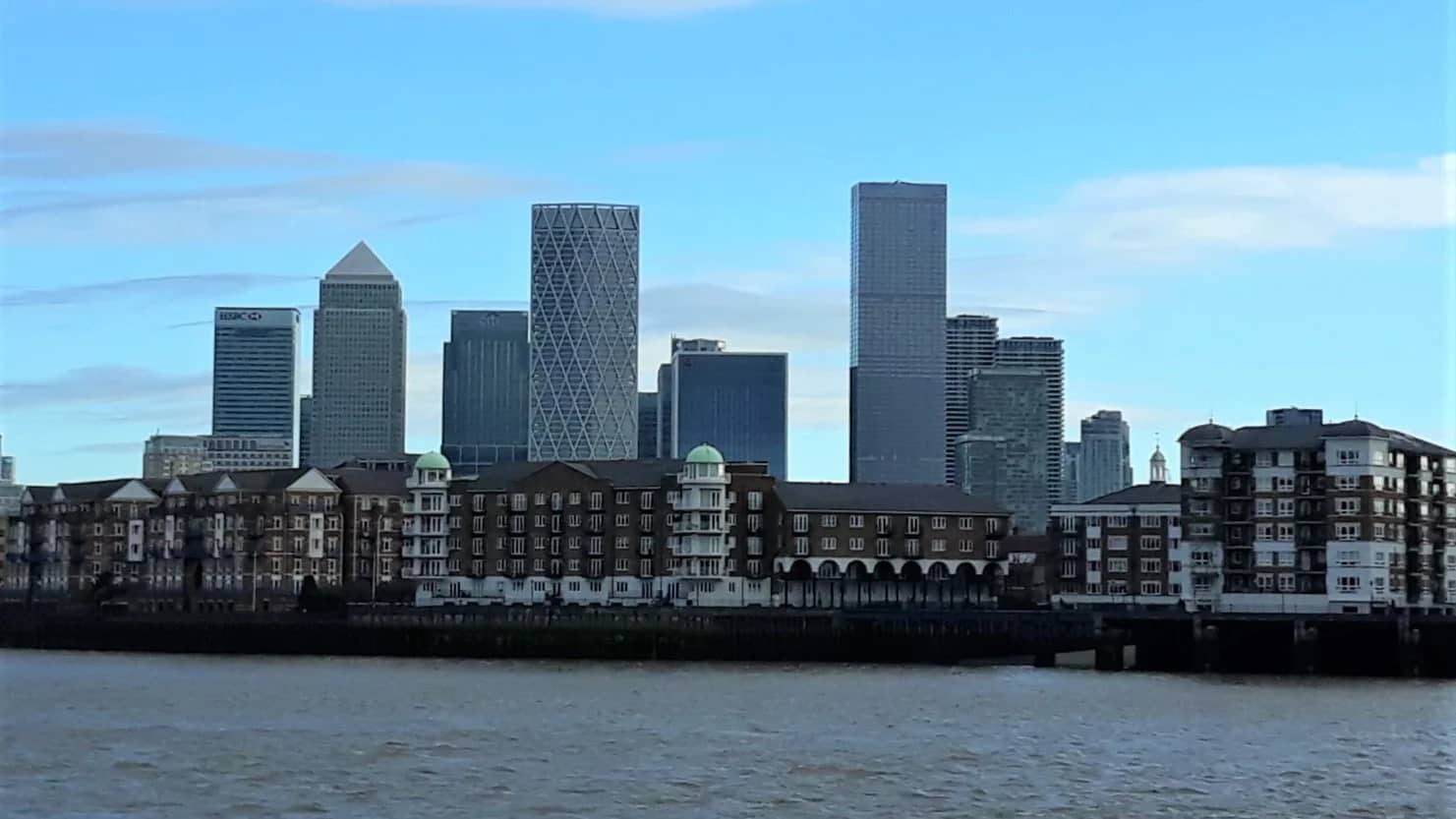 Tower Hill to Canary Wharf via Limehouse, 4.1 miles