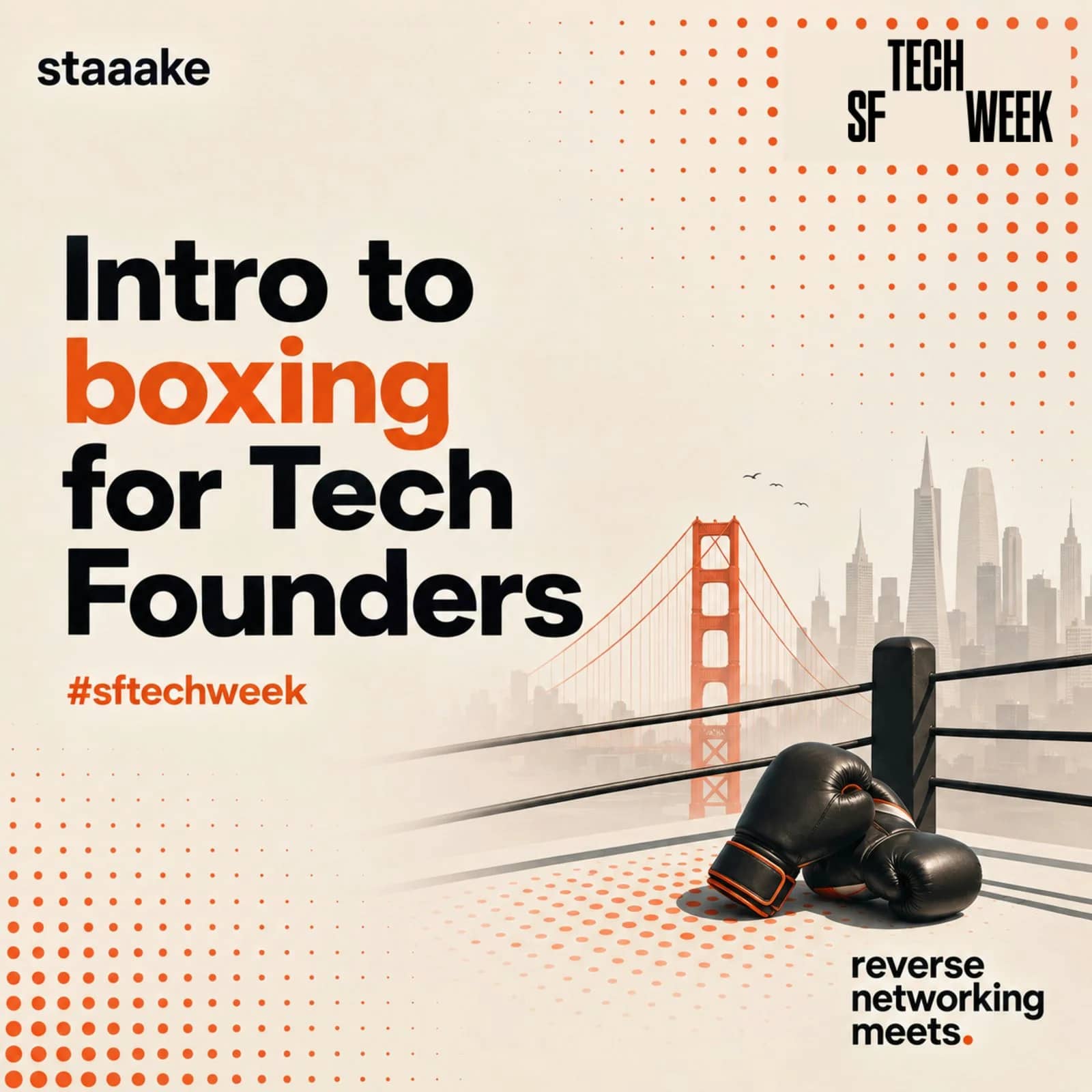 Intro to boxing for tech founders - #SFTechWeek — Reverse Network Meet