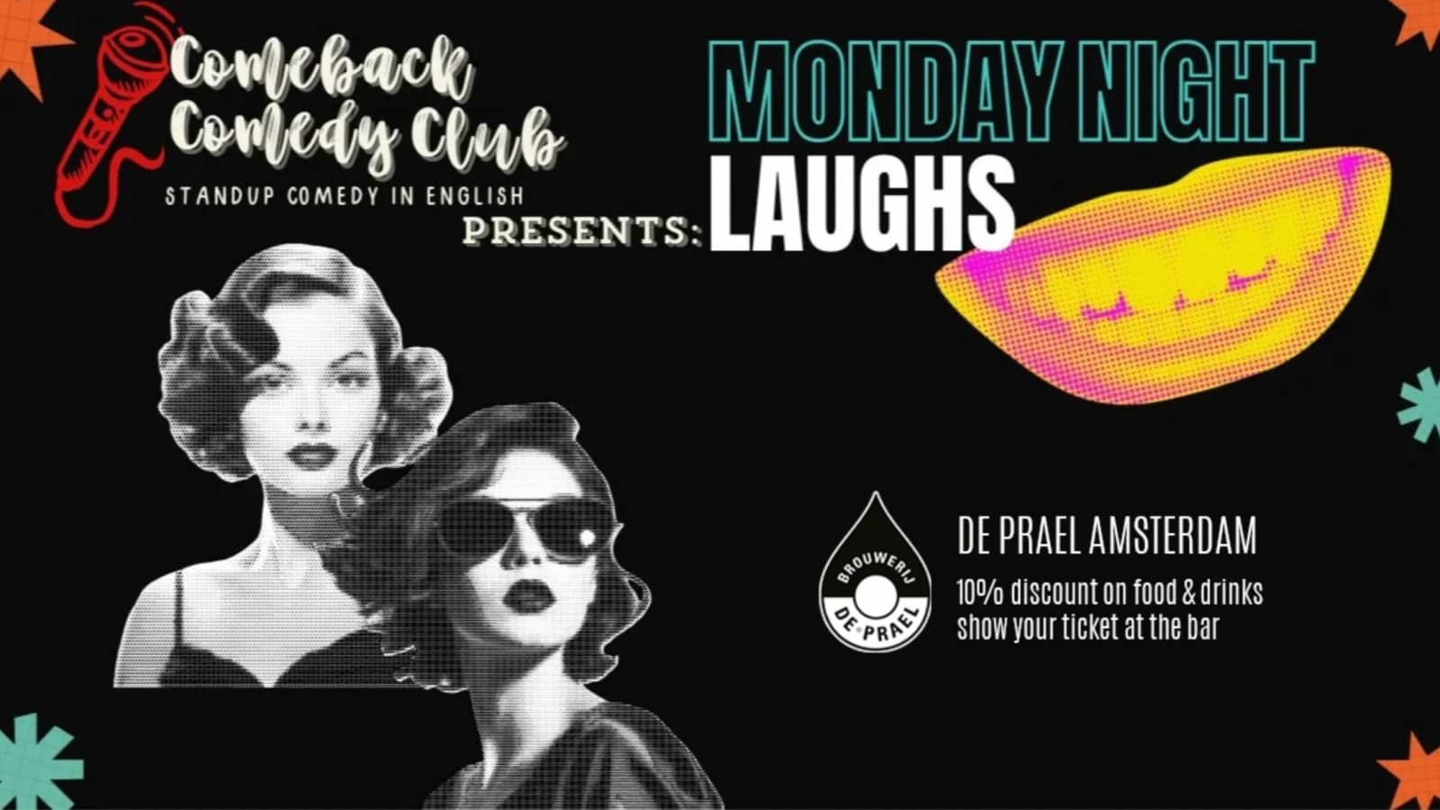 Monday Night Laughs (International Standup Comedy)