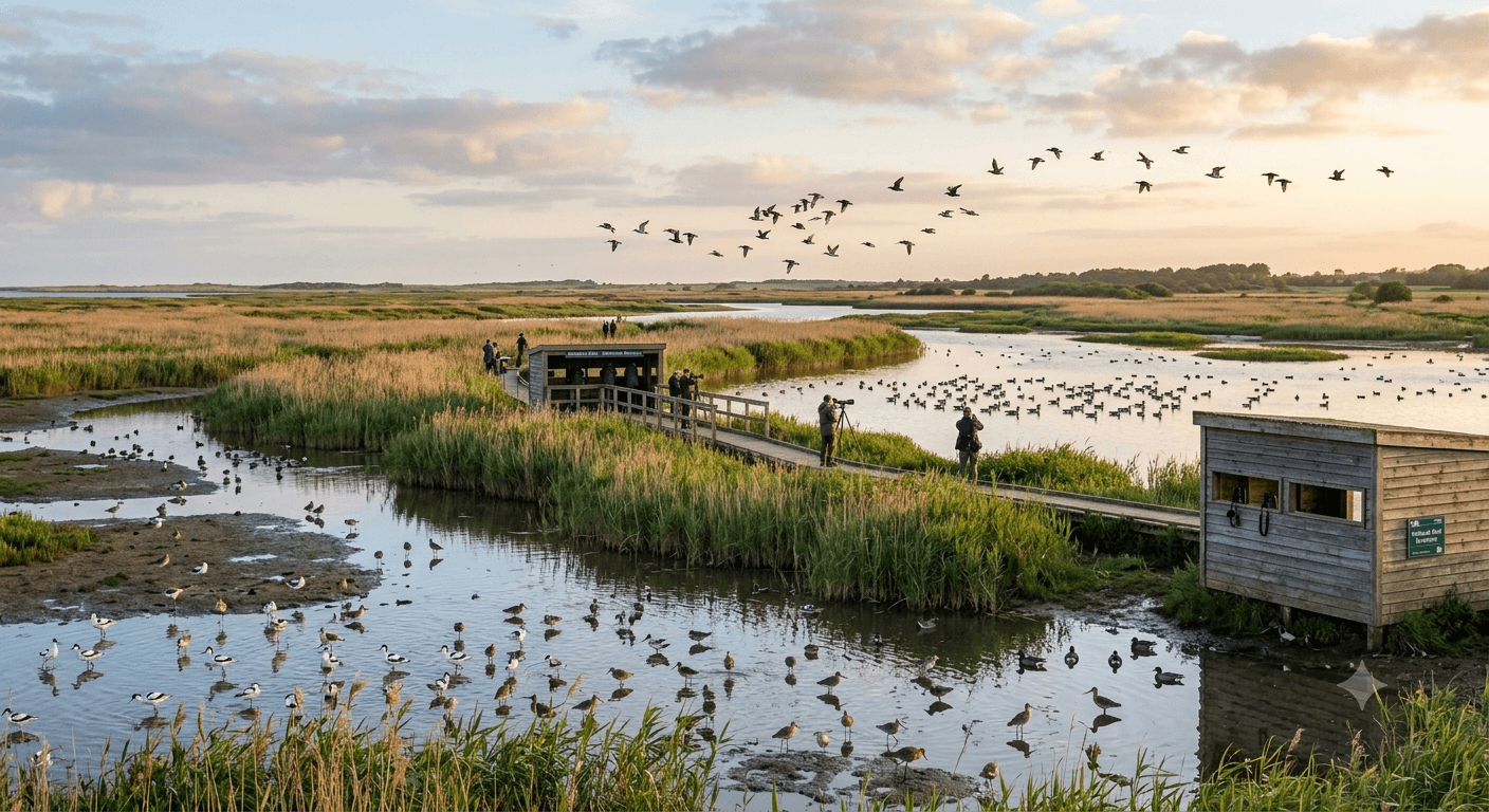 Birdwatching With A Walk