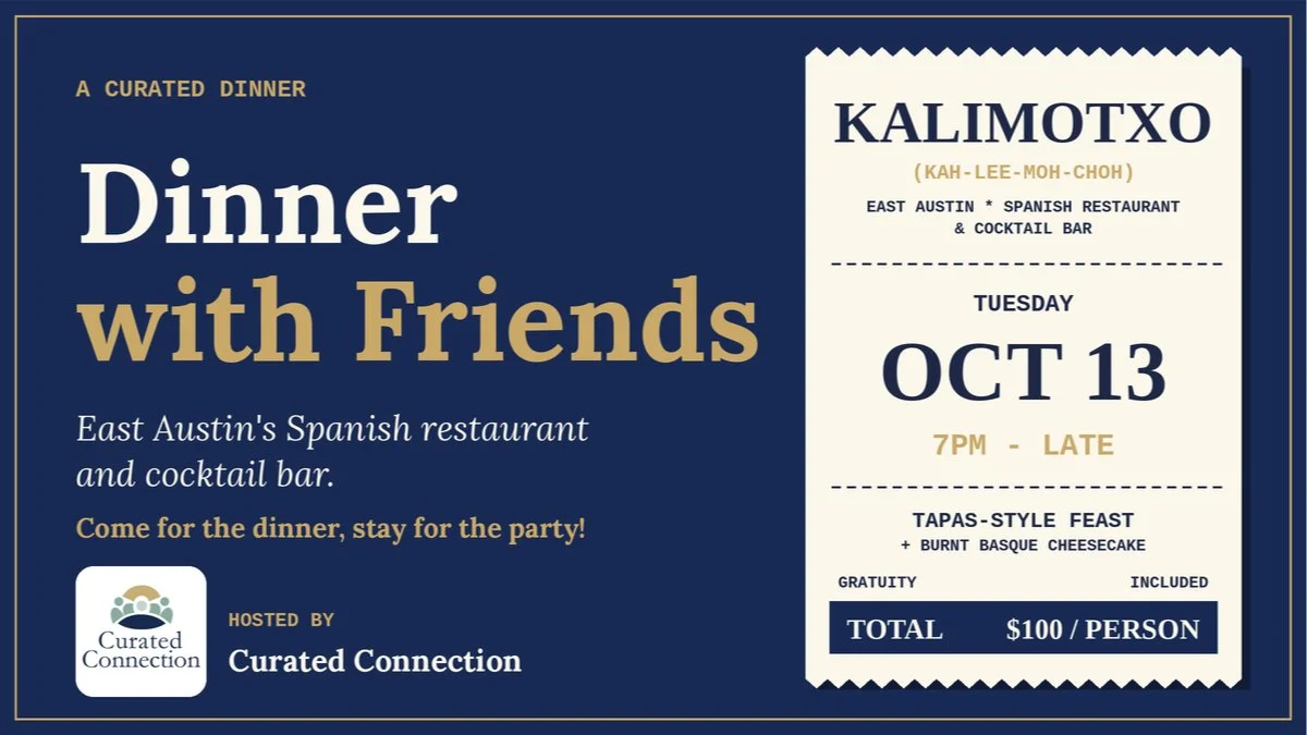 30+ Dinner with Friends - Kalimotxo Edition