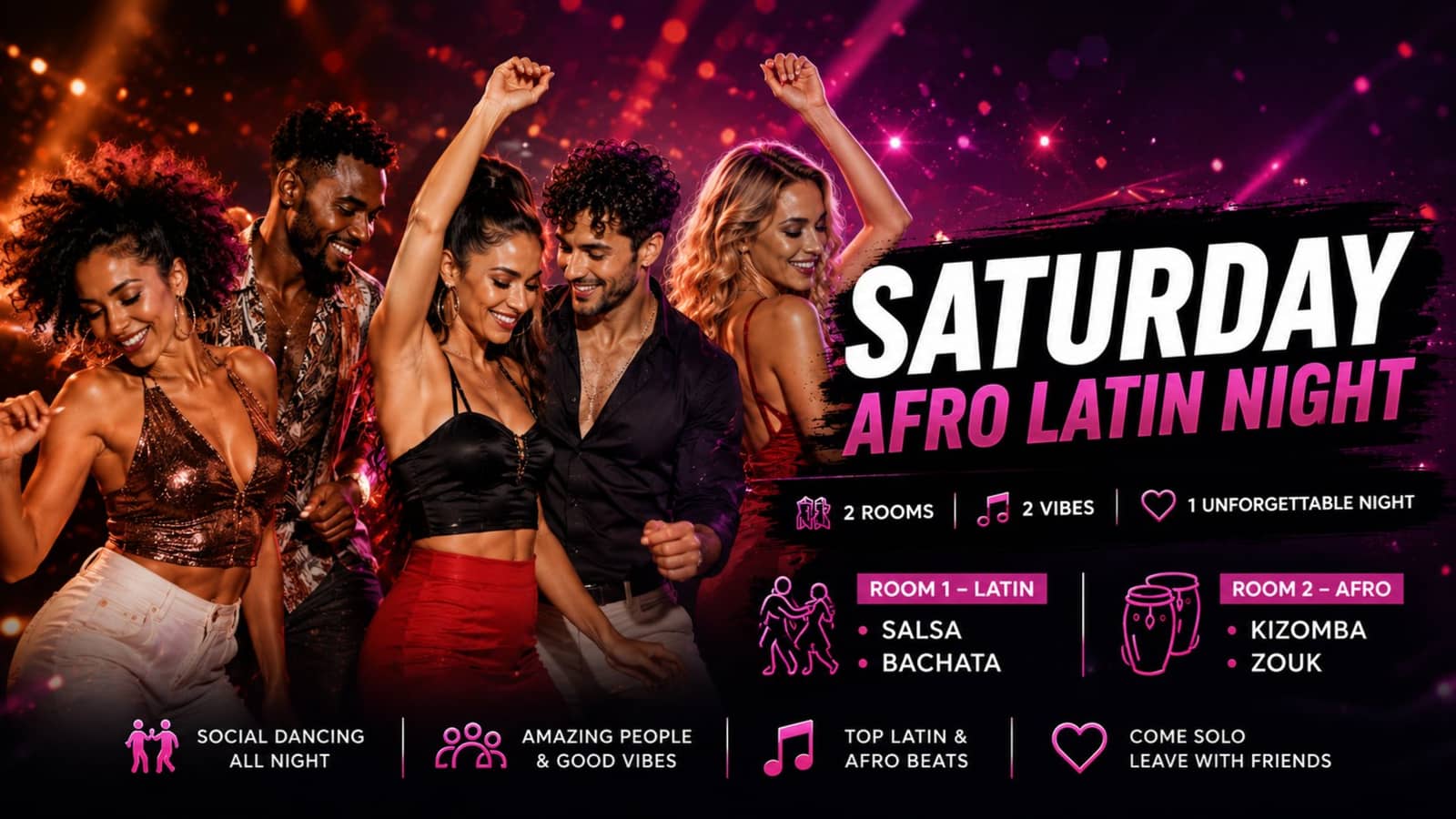 Afro Latin Social Dancing Night & Party