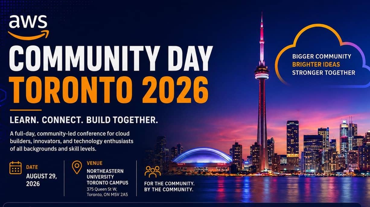 AWS Community Day Toronto 2026