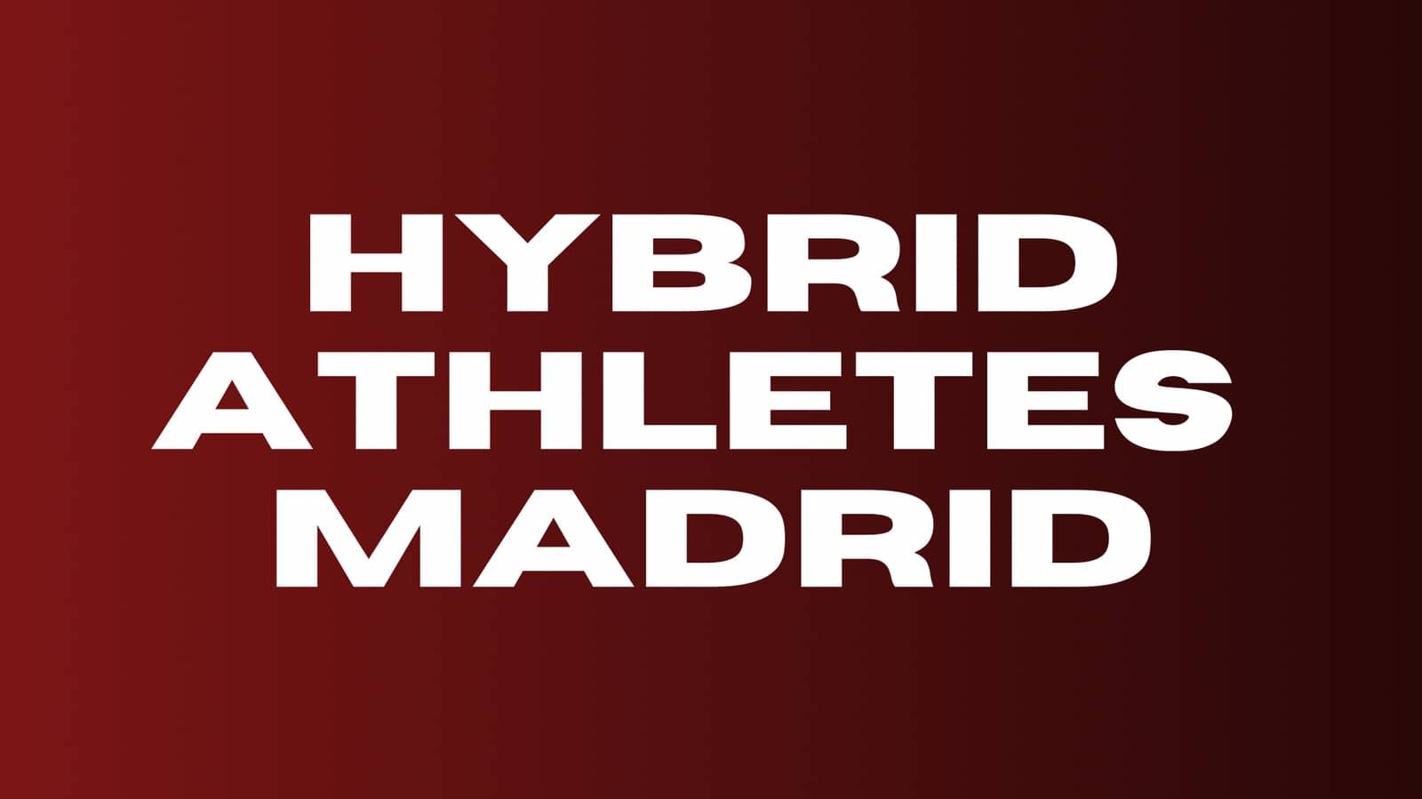 Madrid Functional Training
