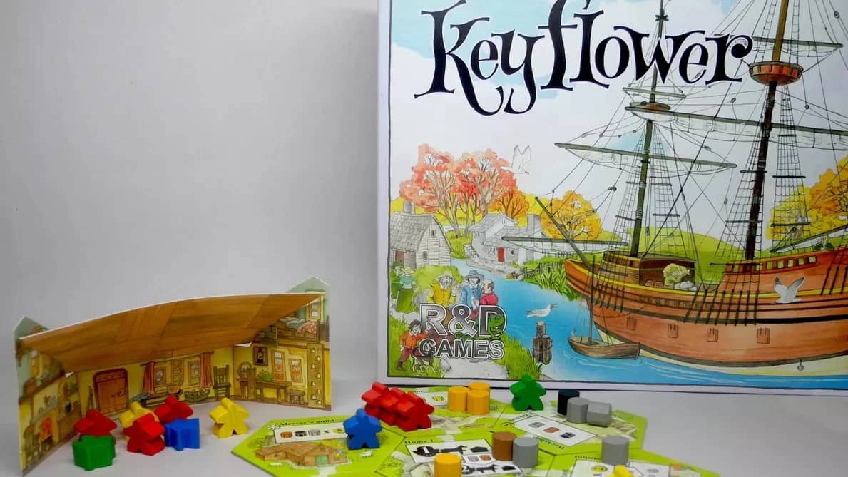 Let’s Play KEYFLOWER w/Farmers & Merchants @Phoenix Comics & Games!