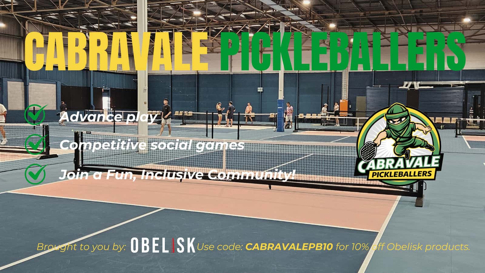 CabraVale Pickleballers - Central Pick Tuesday High Intermediate Night