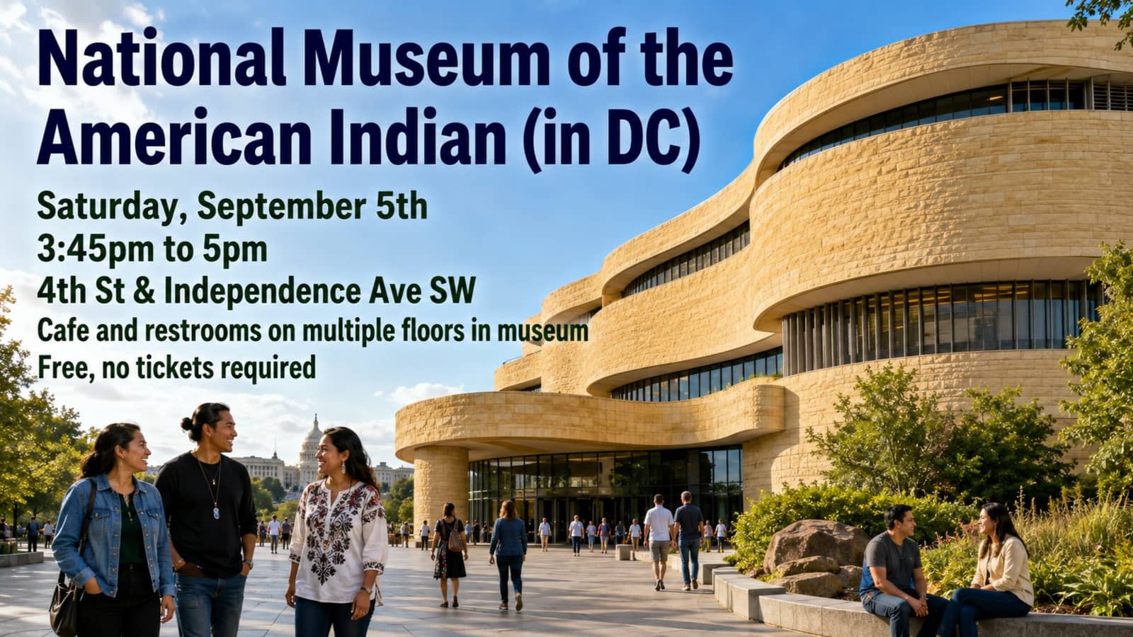 National Museum of the American Indian (in DC)! 🏹🌽🌾