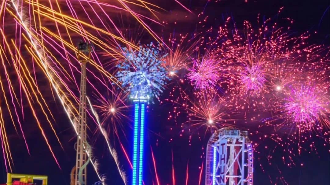 Empire skate club Coney Island fireworks skate