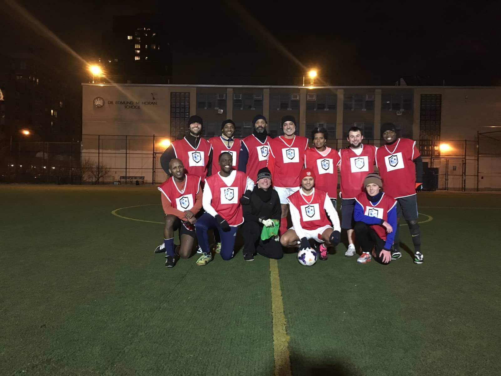 Friday soccer under the sky!