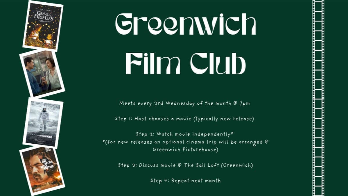 Greenwich Film Club - Aug - Spiderman Brand New Day and Members Choice: Birdman