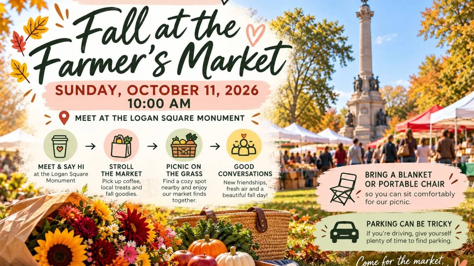 Fall Sunday @ Logan Square Farmer's Market