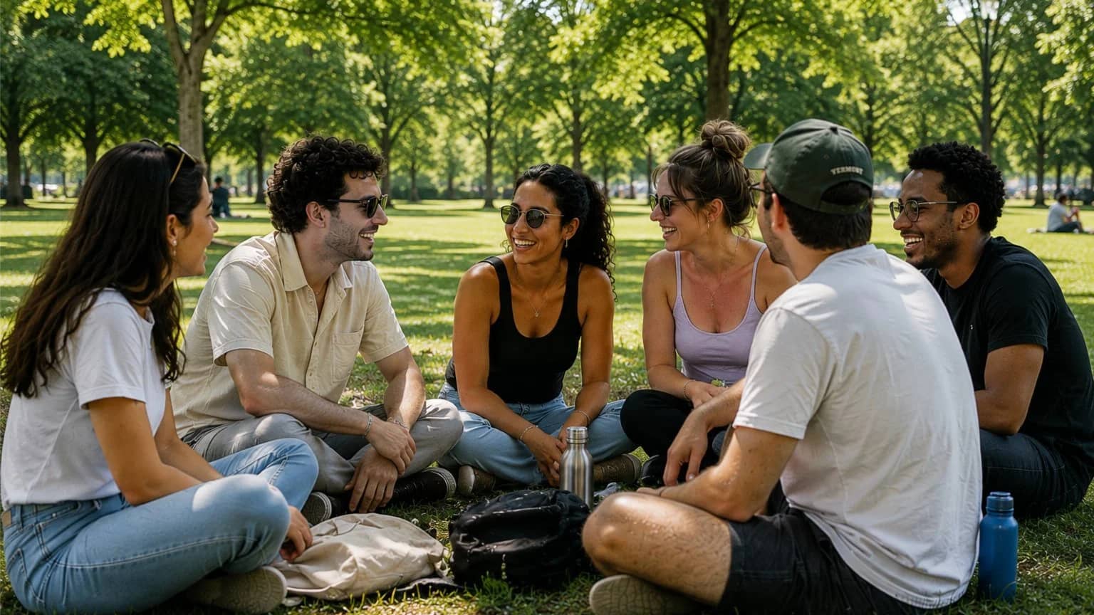 Find Your Six: A Potluck Picnic for People Practicing Having People