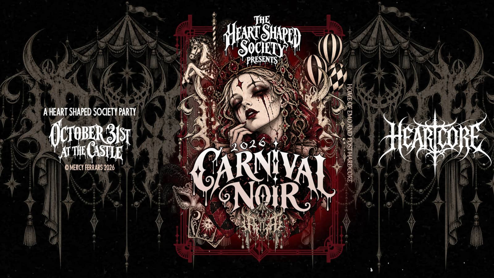 Carnival Noir III (Emo & Post-Hardcore Halloween Party)