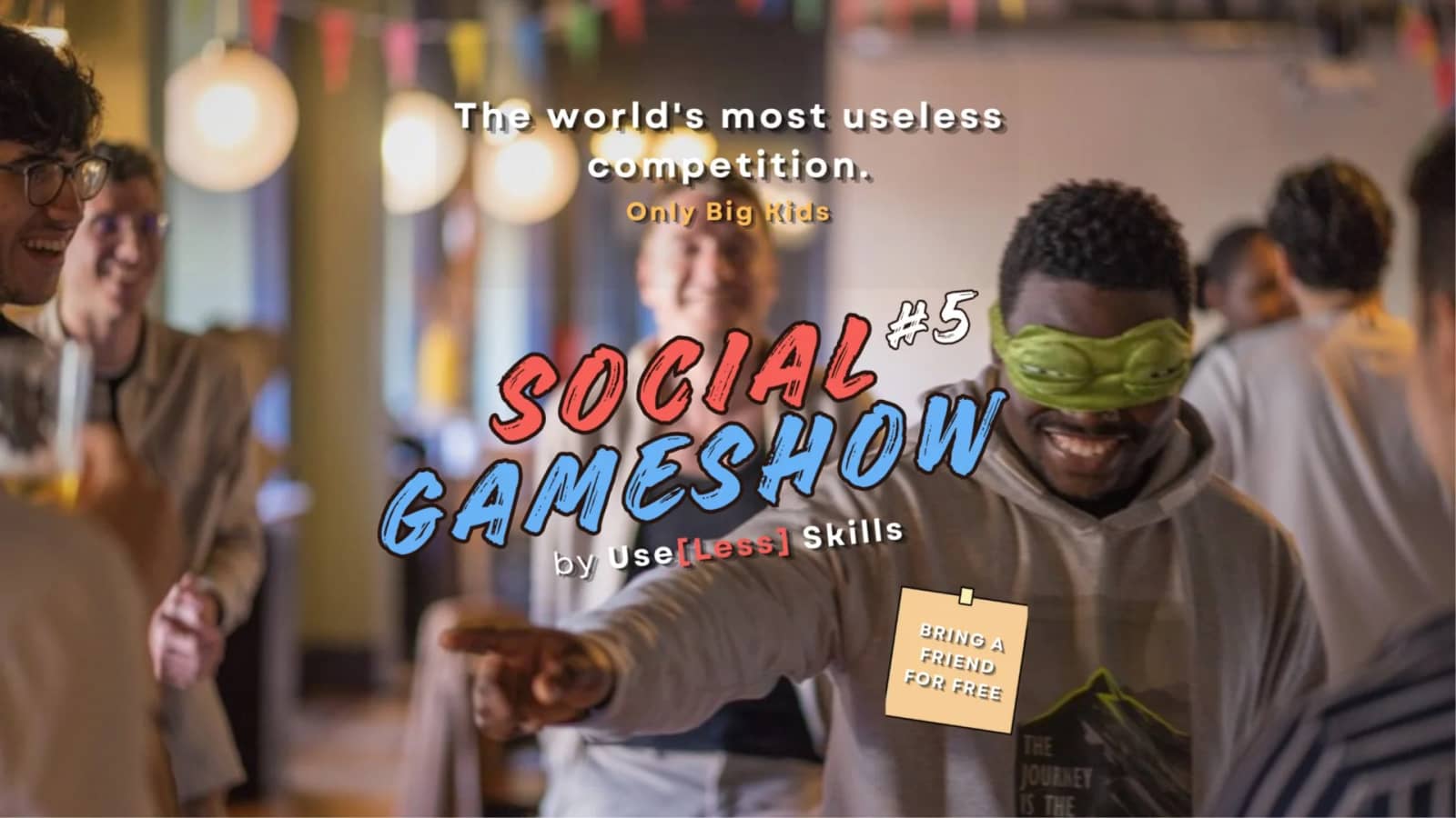Social Gameshow: Meet People Through Chaotic Games