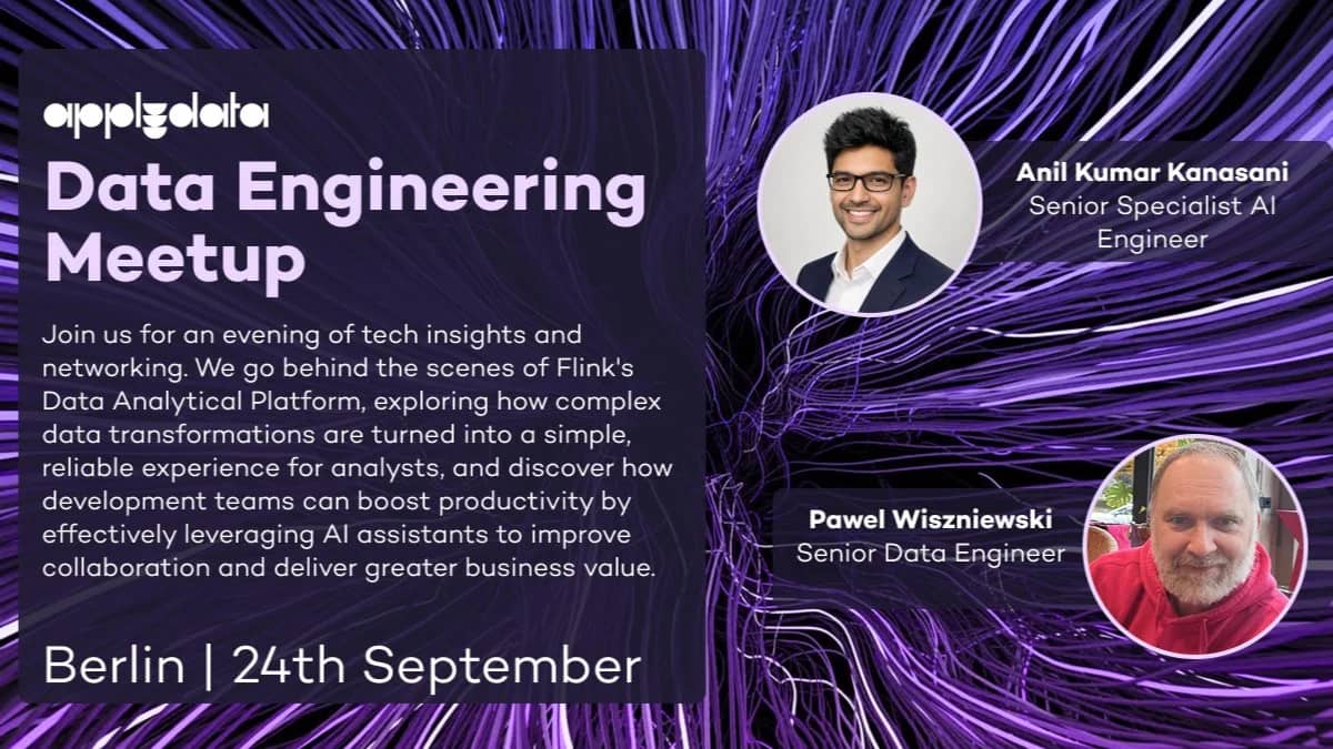 Dev-Productivity with AI & Flink's Data Platform | Data Engineering Meetup