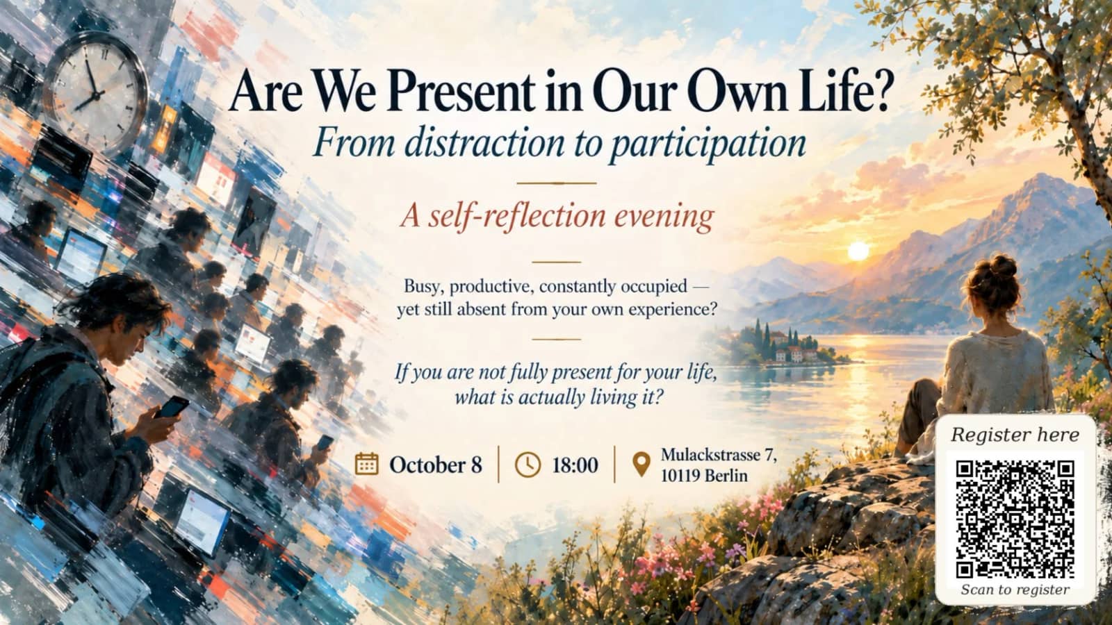Are You Present in Your Own Life? From distraction to participation