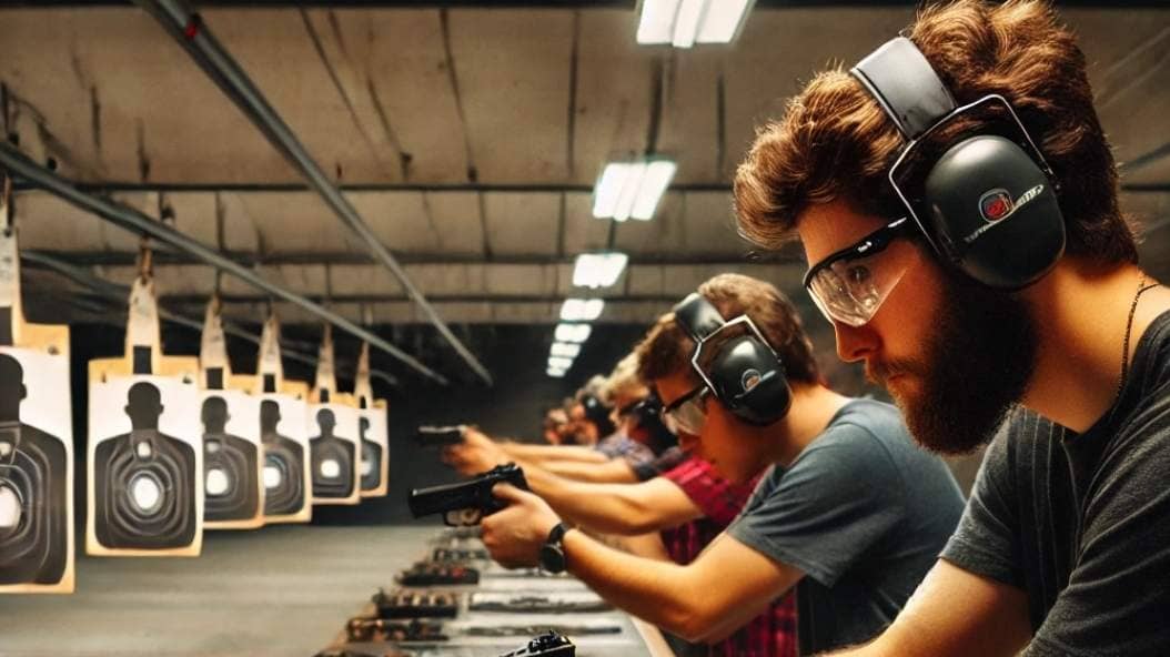 Shooting Range Practice & Grab a bite