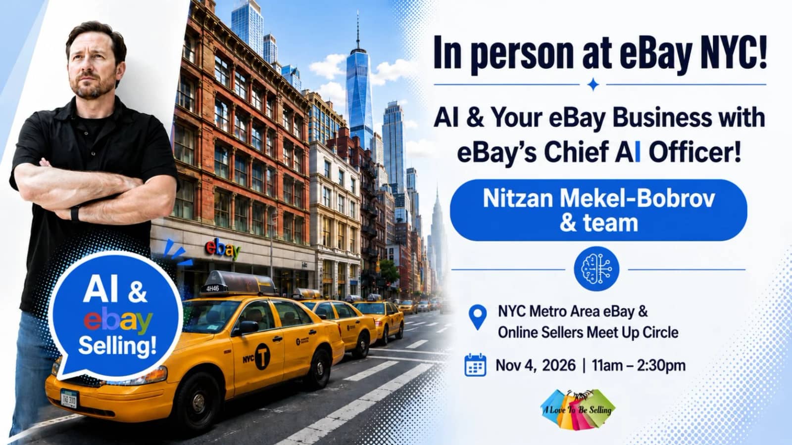eBay NYC! AI & Your Business with eBay’s Chief AI Officer!