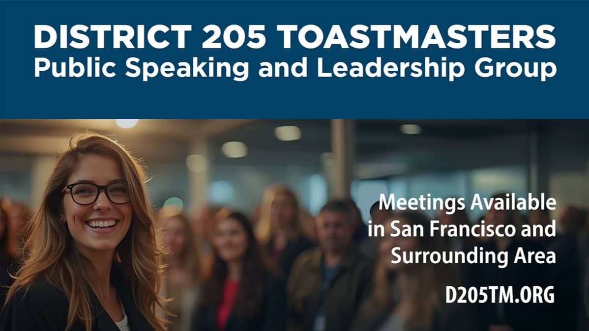 Golden Gate Toastmaster Weekly Meeting