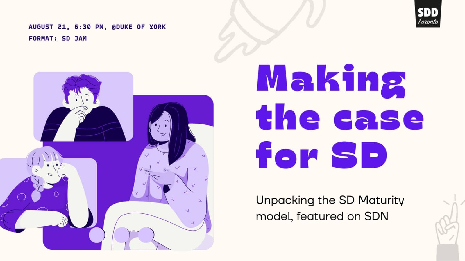 Making the case for service design
