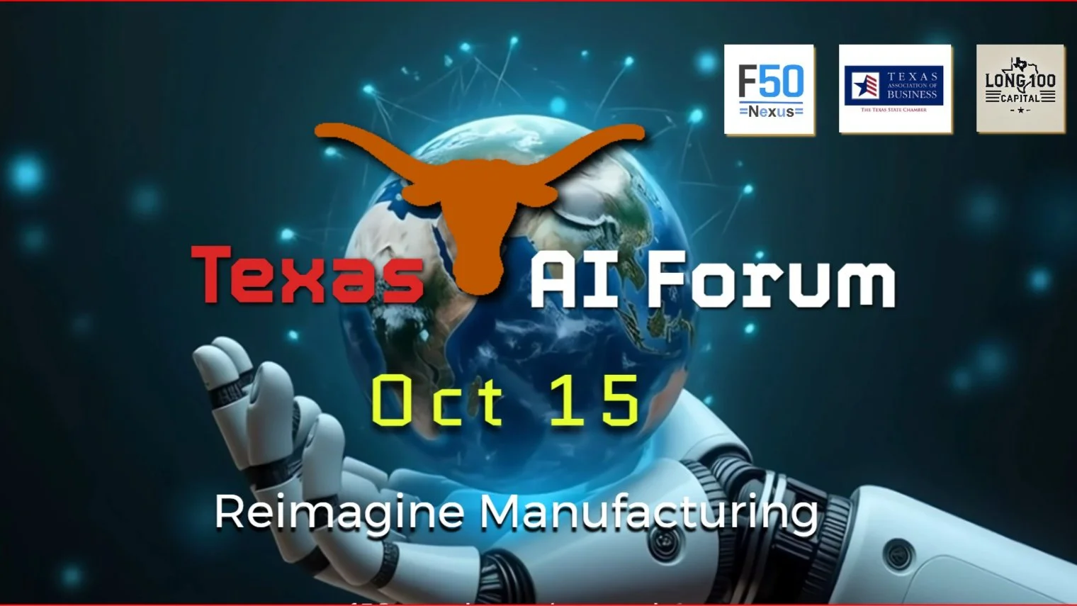 Autonomy Unleashed - Air, Land, Sea - F50 Physical AI Summit - Austin 2026