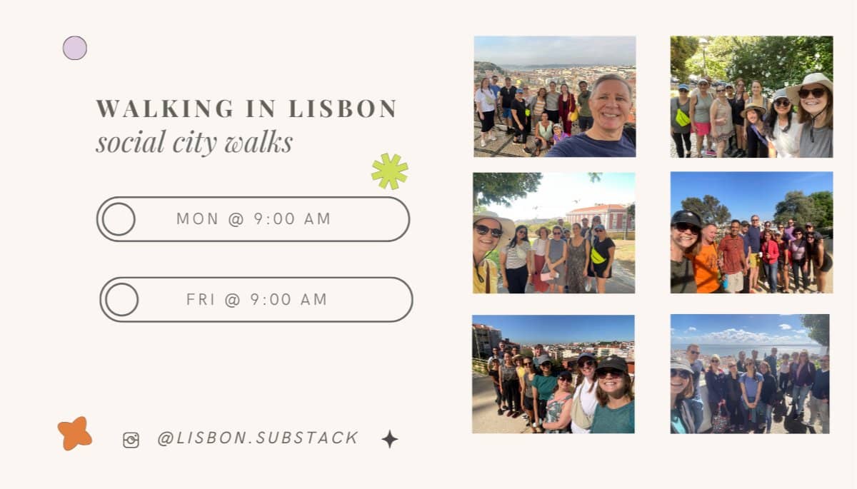 #333 Walking in Lisbon - 1 Hr Morning Walk