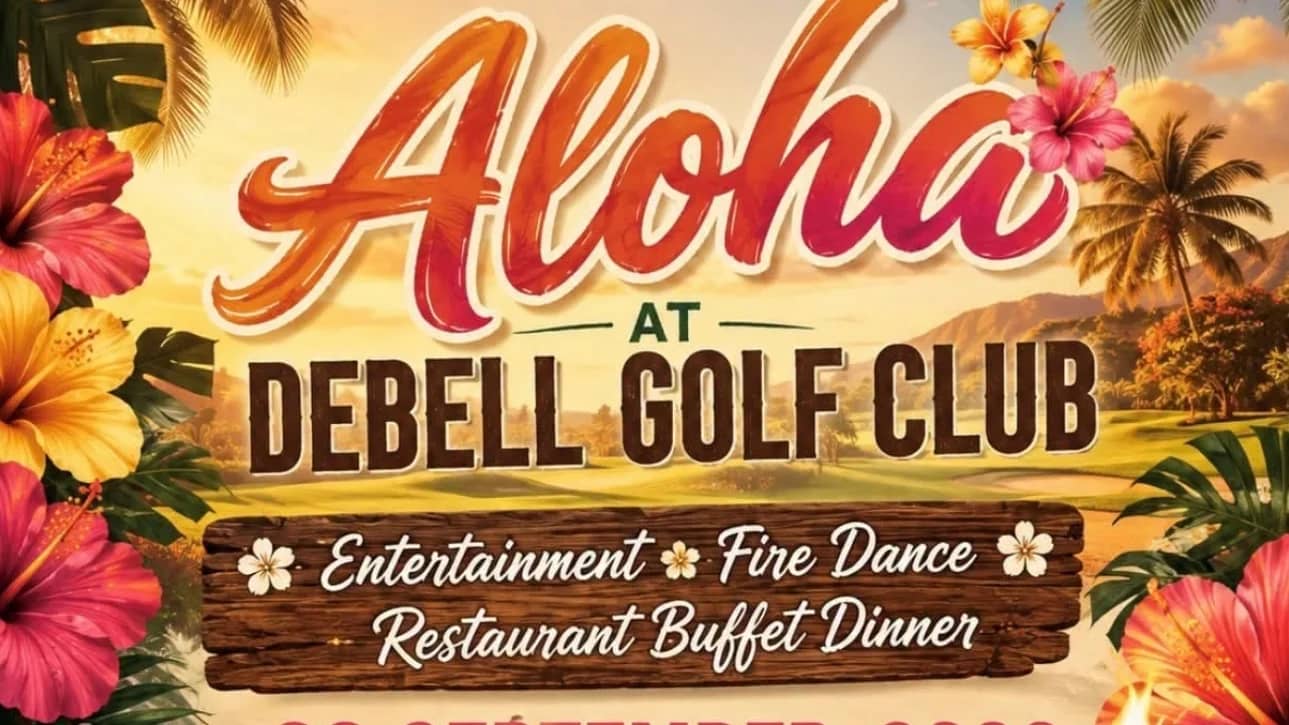 Aloha Luau + Live Entertainment at the Delightful DeBell Golf Club Burbank