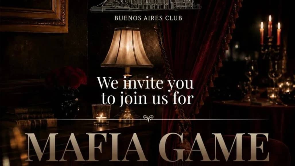 🎭 English Game 🎭 at Mafia Buenos Aires Club