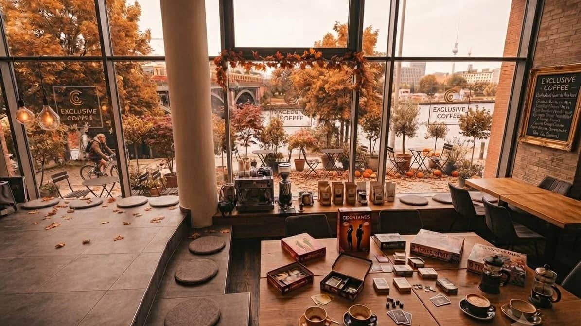 Warm Brews, Board Games, & Cozy Vibes with Berlin Coffee Socials ☕️ 🎲 🙌🏻