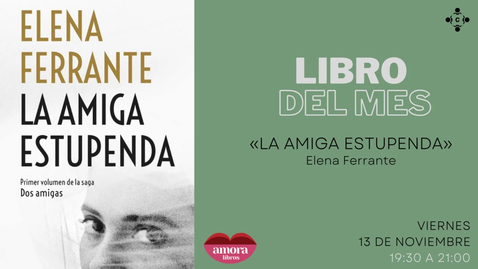 Club de lectura - «La amiga estupenda», de Elena Ferrante