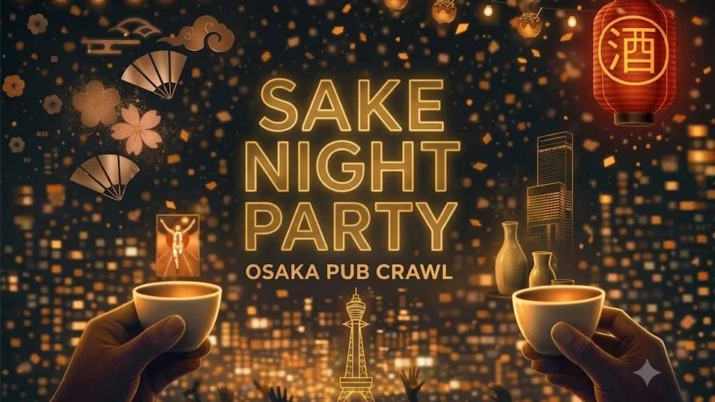 ✨🍶Sake Night Party (SAT) 日本酒ナイト・パーティー (土)🎊✨