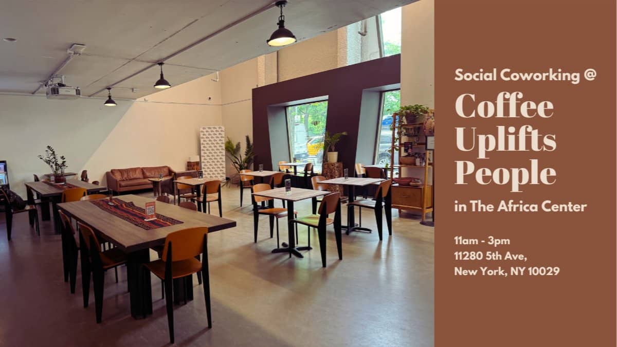 Social Coworking Session @ Coffee Uplifts People, Harlem