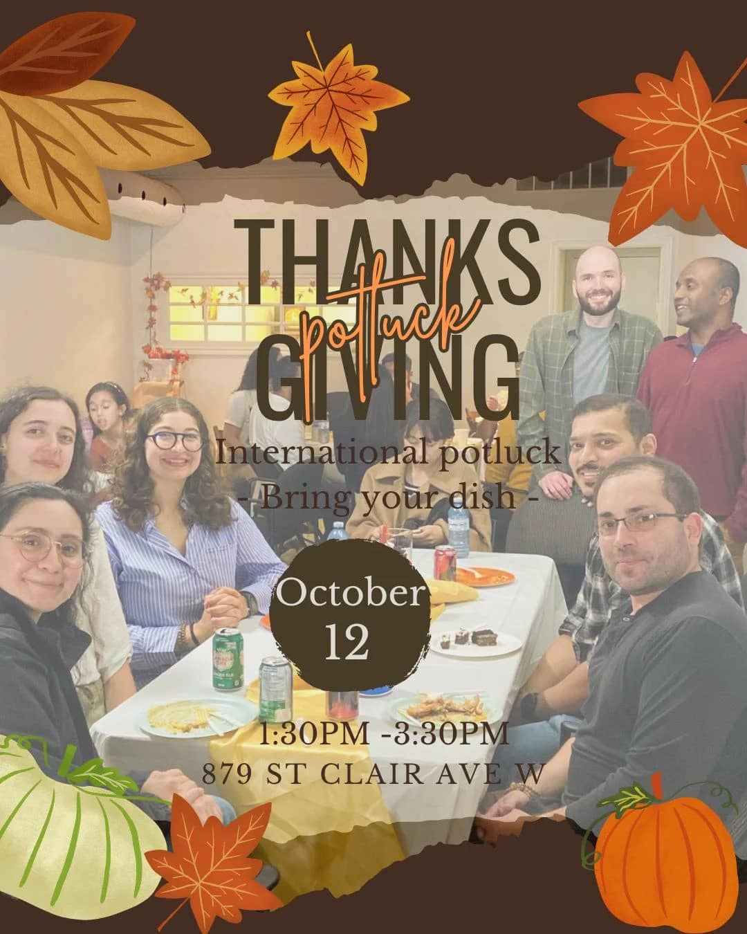 π Thanksgiving International Potluck π₯§
