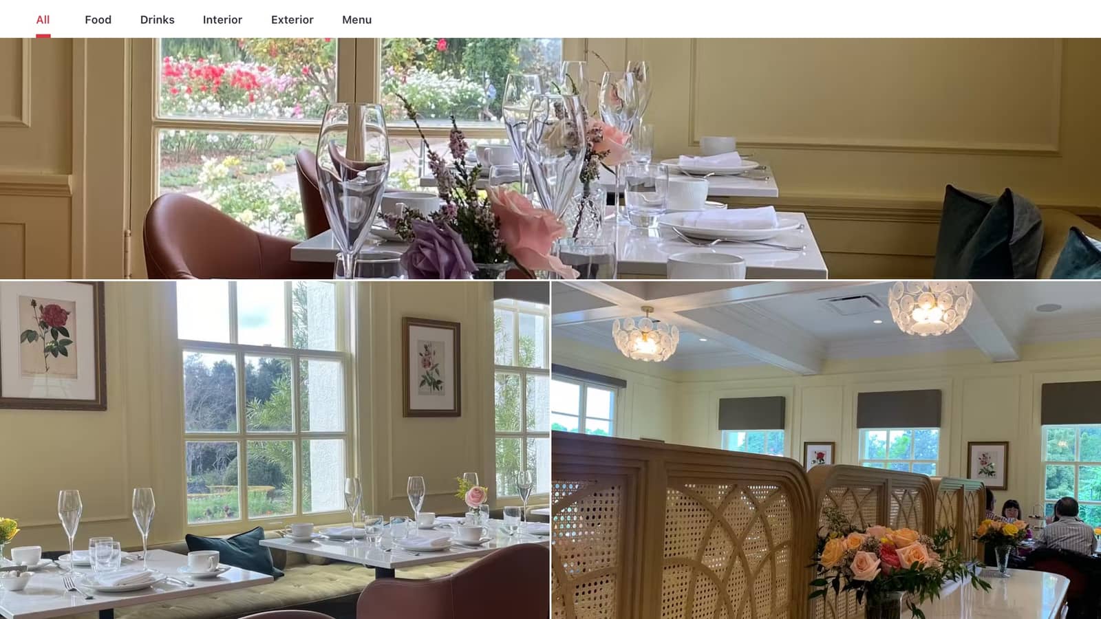 Huntington Library Tea Room (626) 405-2236. (RESERVE ADMISSION FIRST)