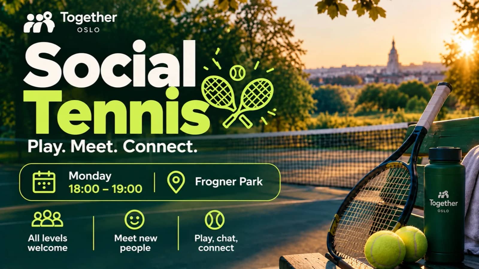 🎾 Tennis Together at Frogner