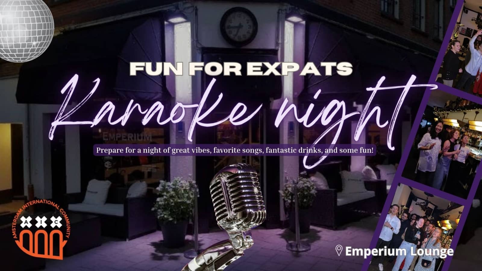 Fun for expats: Karaoke night 🎤🎶