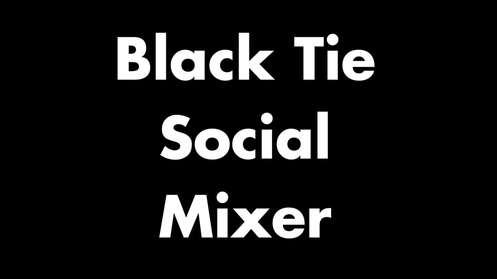 Black Tie Club Social Mixer @ Freddie's Beach Bar
