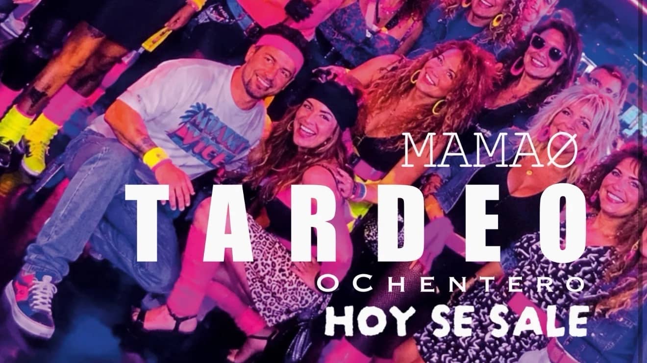 TARDEO Ochentero 😜 en MAMAØ
HOY SE SALE