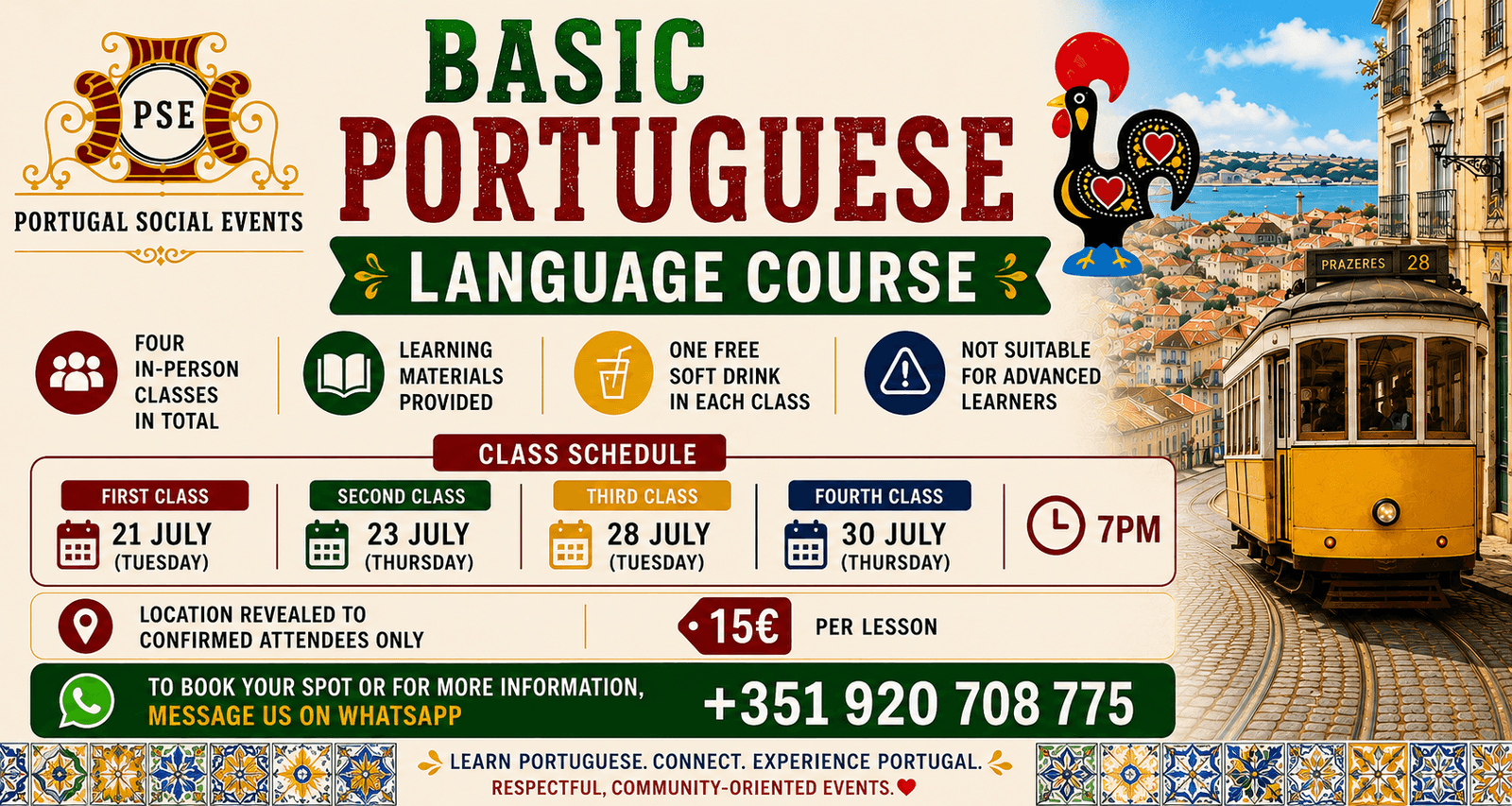 Basic Portuguese Language Lessons for Beginners