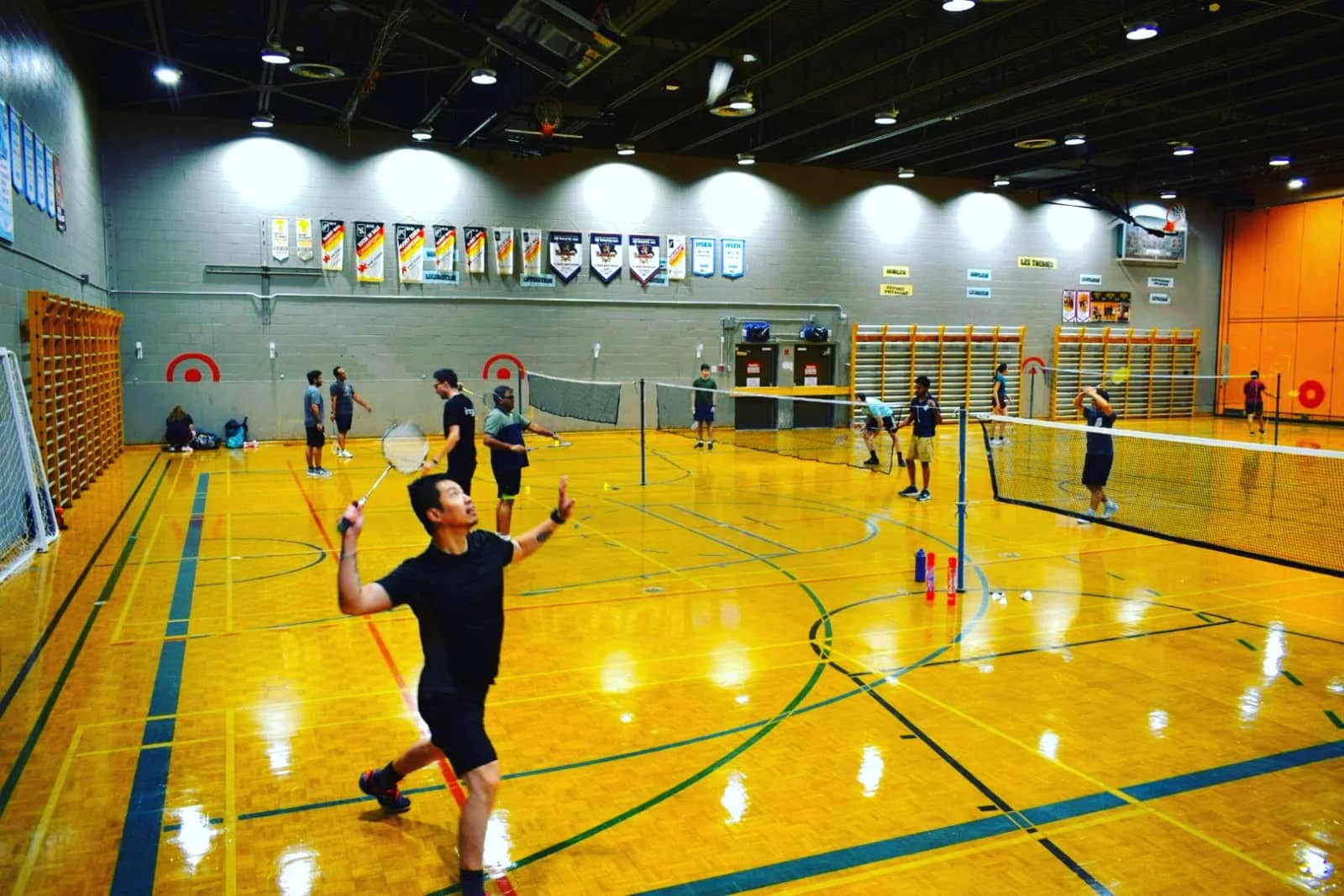 6 COURTS - BADMINTON - Saturday 4-6 PM SAMEDI- ECOLE DES METIERS St henri