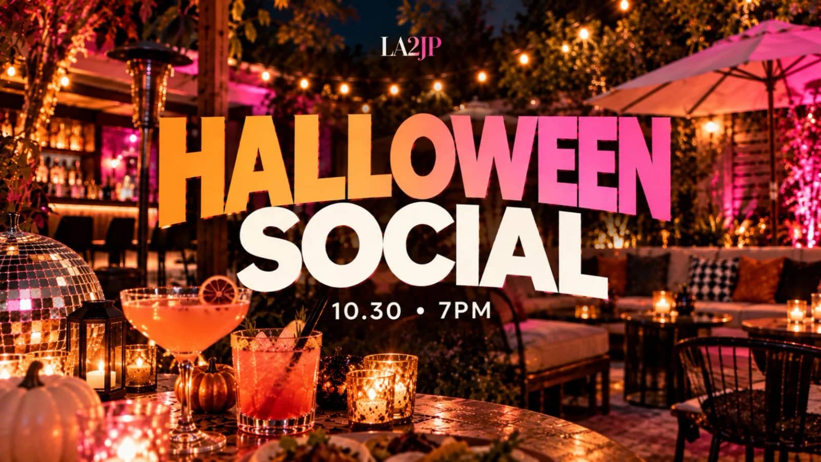 Halloween Social | ハロウィン Night in West LA!🎃