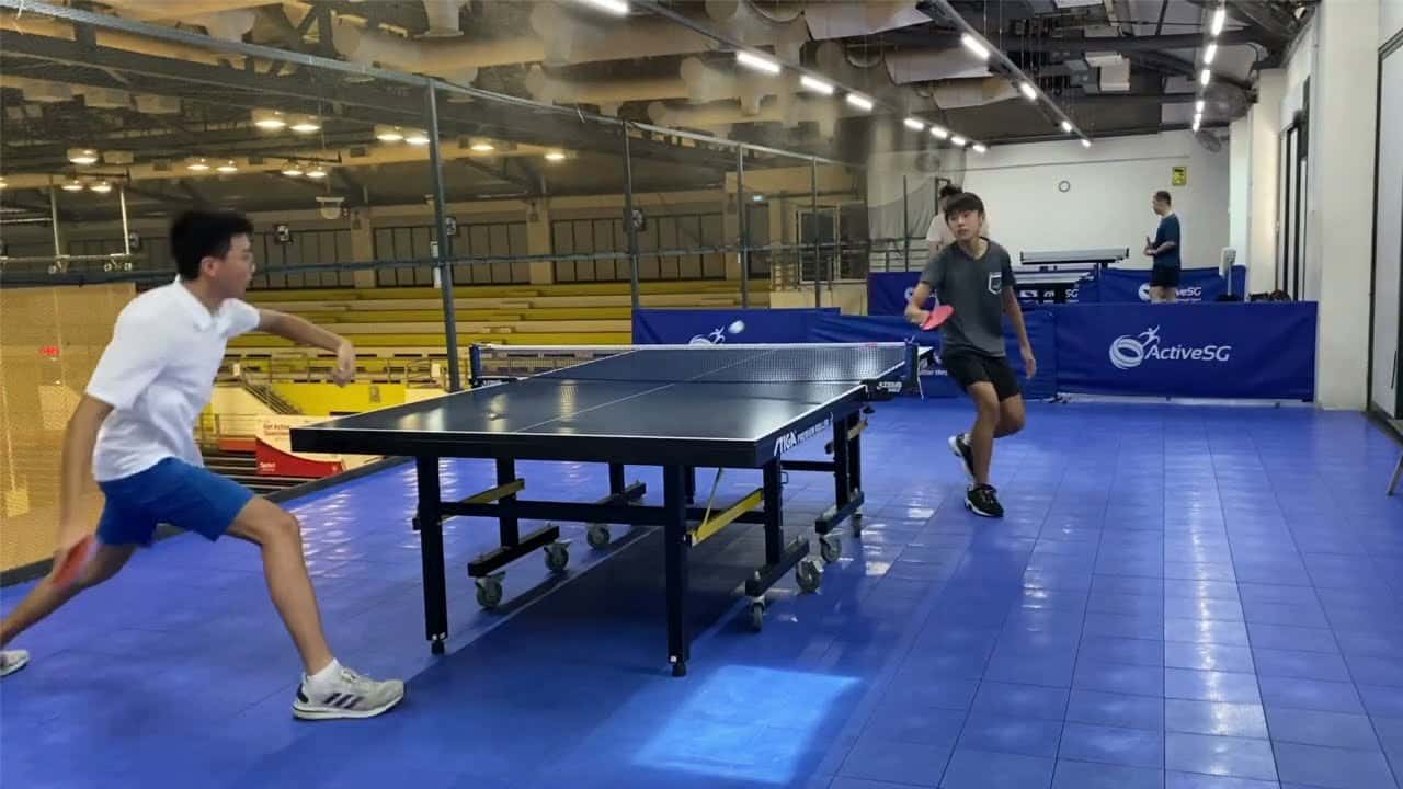 5 tables Thur TT @ Bishan Sports Hall