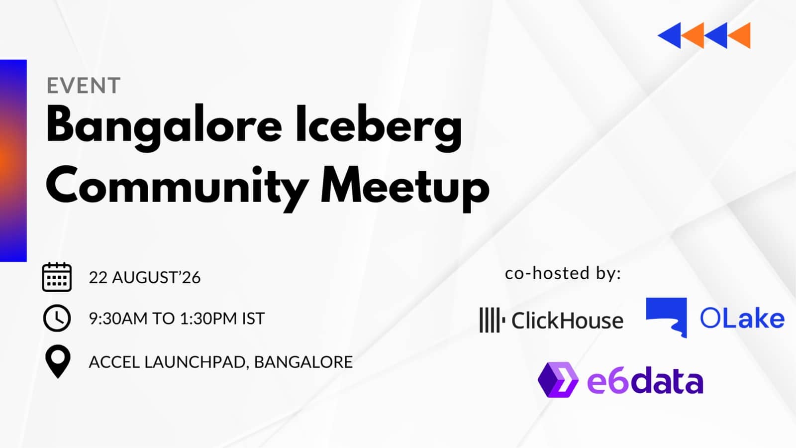 Bangalore Iceberg Community Meetup