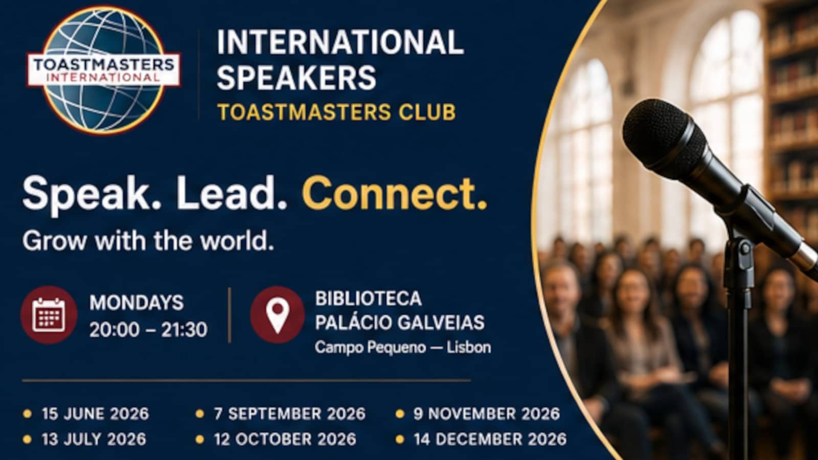 π€ MONDAYS ARE FOR PUBLIC SPEAKING with International Speakers Toastmasters