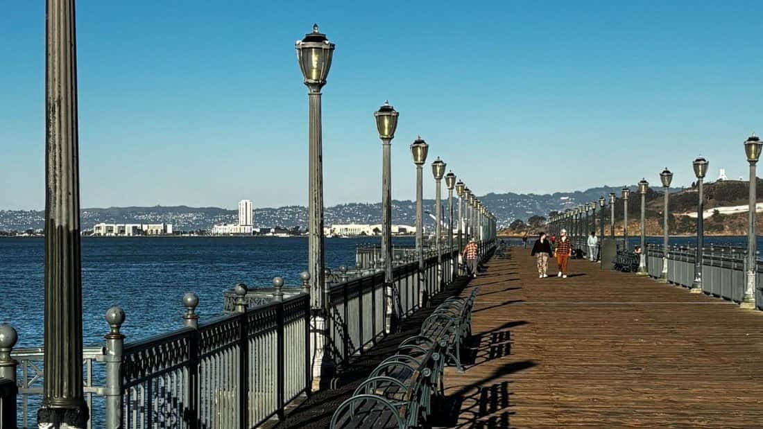 Let's Take a Sunset Stroll - Embarcadero