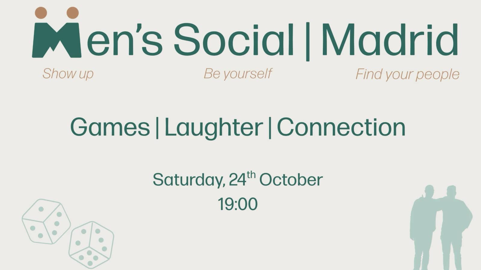 Men's Social Madrid | Meet New People